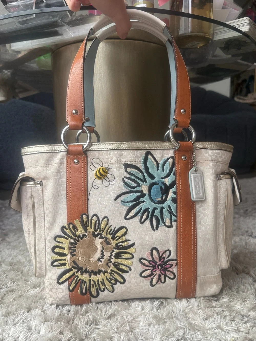 COACH VINTAGE 2006 BEE TOTE